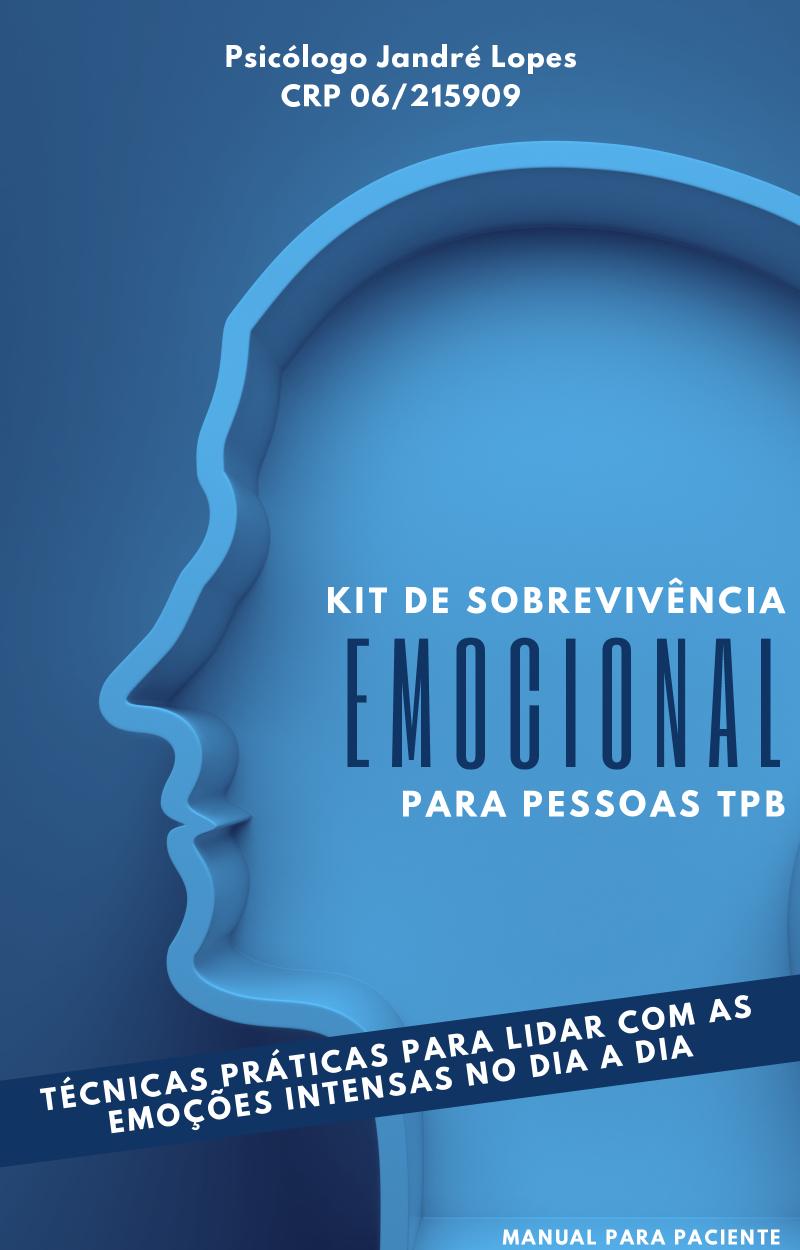 Capa do e-book Kit de Sobrevivência Emocional para Pessoas com TPB